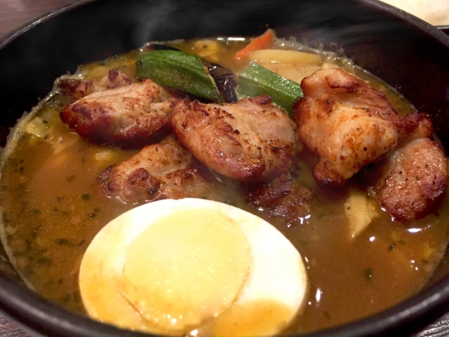 ローストチキンカレー