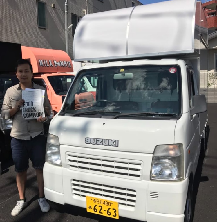 愛知県春日井市のNIS株式会社様のキッチンカー