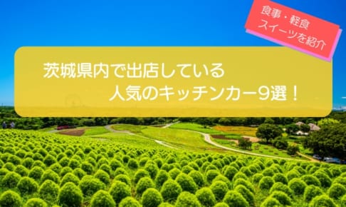 茨城県で人気のキッチンカー9選！食事・軽食・スイーツと幅広く紹介