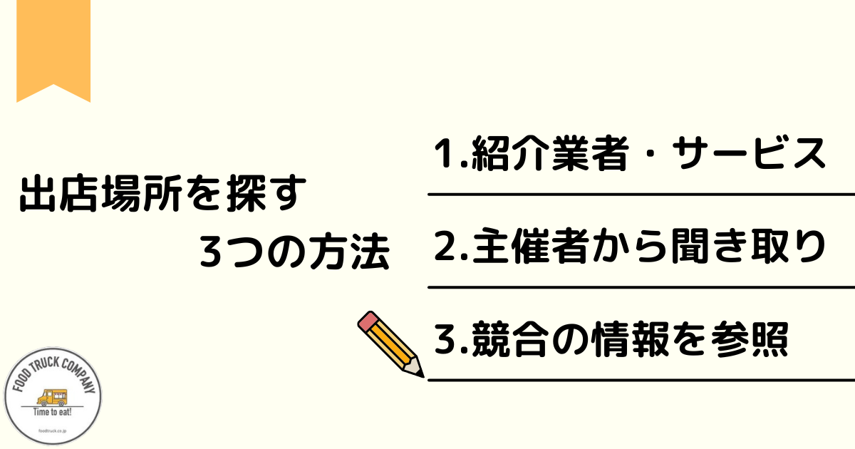 宮城（仙台）でキッチンカーの出店場所を探す方法3選