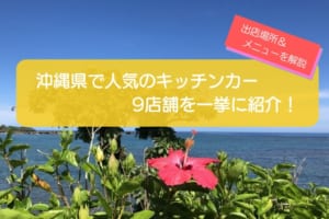 沖縄県で人気のキッチンカー9選！販売メニューや出店場所を解説！