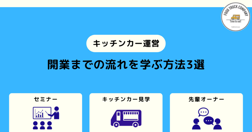 2.神奈川県（横浜）でのキッチンカー開業までの流れを把握する