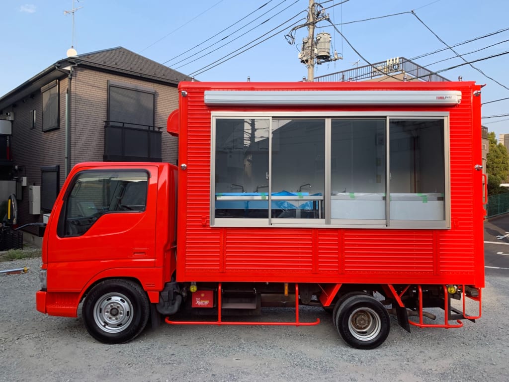 神奈川県の吉原いちご園様のキッチンカー 移動販売車 を製作しました キッチンカーの製作 フードトラックカンパニー 公式