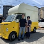千葉県我孫子市の高旗様の「クレープ」のキッチンカーを製作しました。