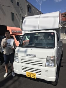 NIS株式会社様に納車したキッチンカー