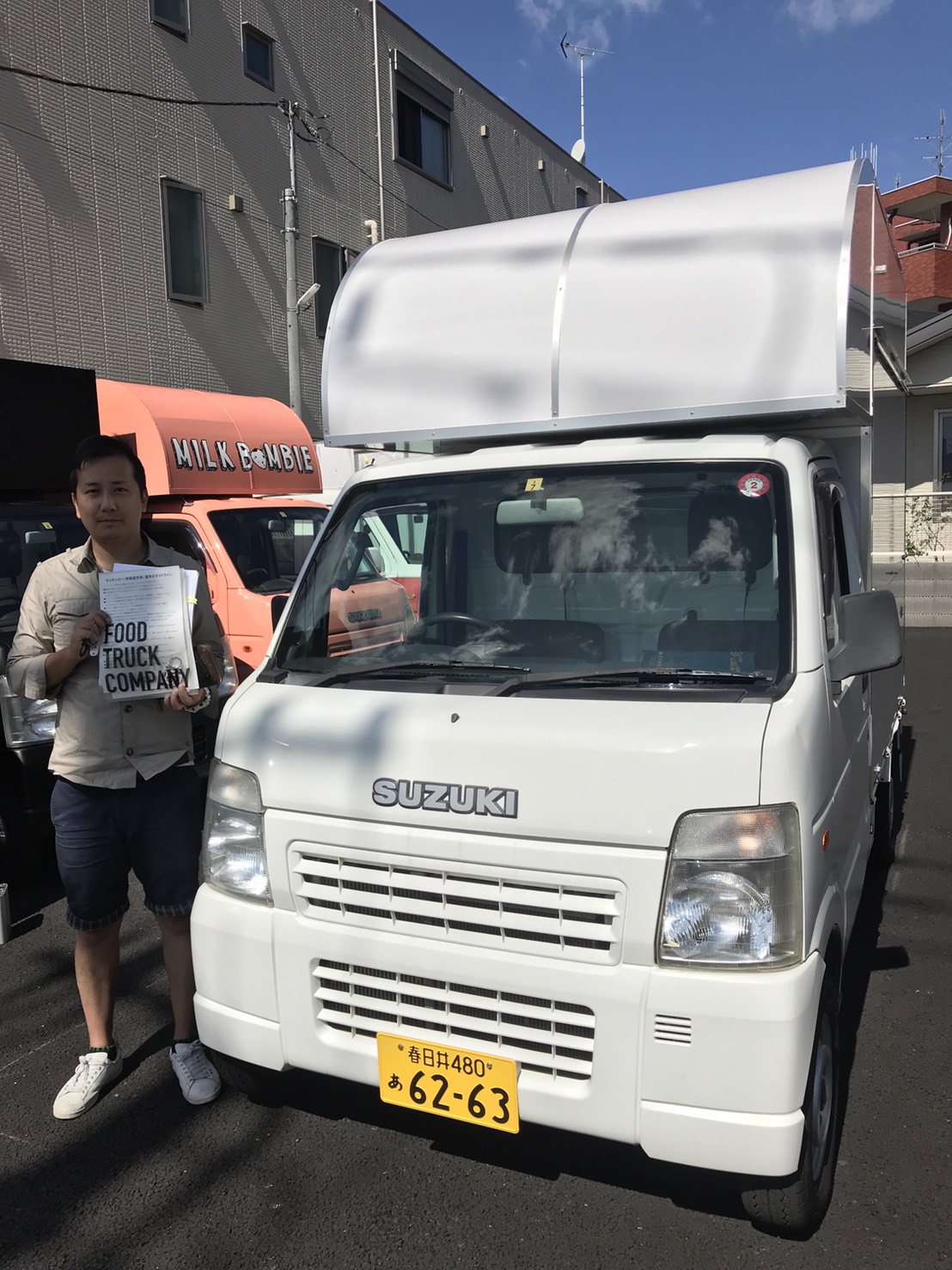 愛知県春日井市のNIS株式会社様のキッチンカーを製作しました。 キッチンカーの製作｜フードトラックカンパニー【公式】