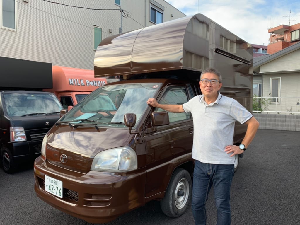 恩田様とキッチンカー