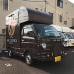 【軽トラック】かわいいSUZUKI/キャリイの茶色キッチンカー