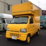 【軽トラ】SUZUKI/キャリイ 素敵なイエローのキッチンカー販売中