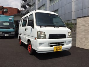 【軽バン】中古のSUBARU/サンバーのキッチンカー