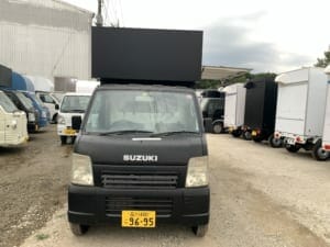 【店頭在庫】SUZUKI/キャリイ 即納できますマットブラックのキッチンカー