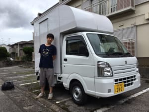 千葉県千葉市キッチンカーのら(長井)様の「チャーシュー丼」キッチンカーを製作しました。