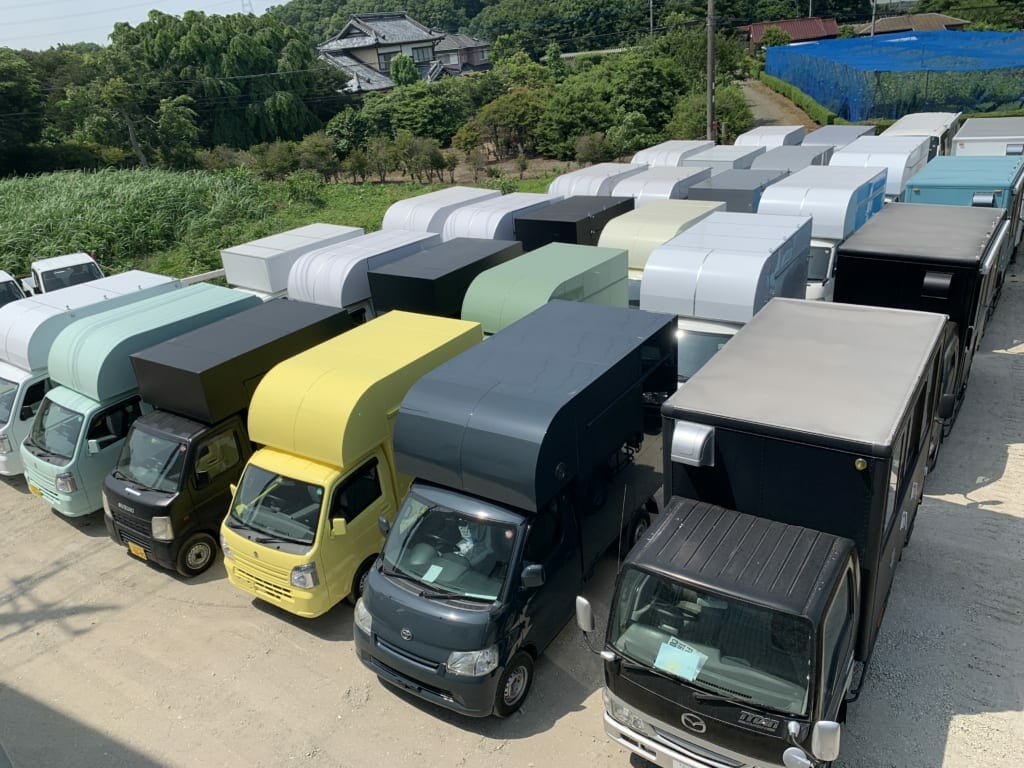 フードトラックカンパニーの千葉の工場の写真