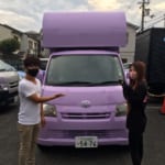 大阪府茨木市の番匠谷様の「クレープ」キッチンカーを製作しました。