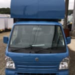 【軽トラック:展示車】スズキ キャリイ(ブルーグレー)のキッチンカー!