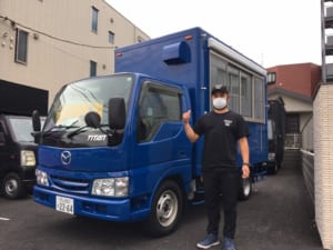 京都府京都市の藤本様の「ホットドック」キッチンカーを製作しました。