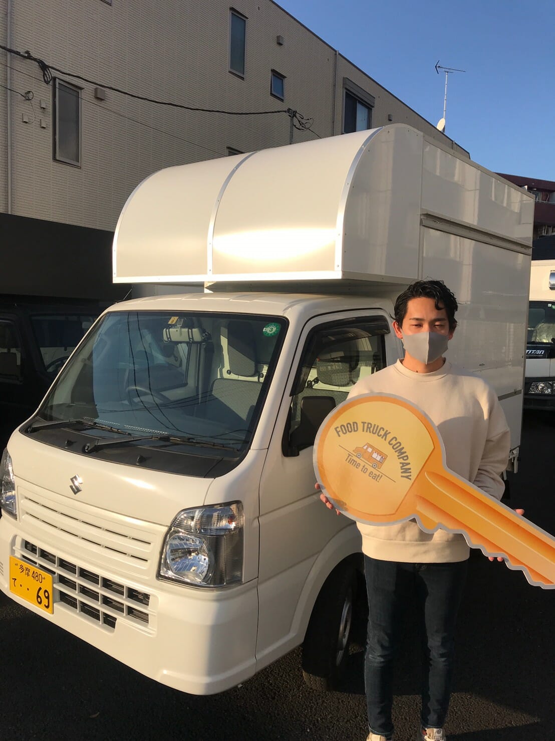 東京都稲城市の株式会社匠様の 焼き鳥 キッチンカーを製作しました 移動販売車 キッチンカー の製作 フードトラックカンパニー 公式
