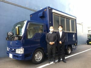 愛知県春日井市の株式会社トワ・フレール・シバタ・ジャパン様の「フレンチトースト」キッチンカーを製作しました。