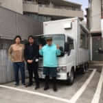 東京都北区のS.pace株式会社様のキッチンカー(移動販売車)を製作しました。