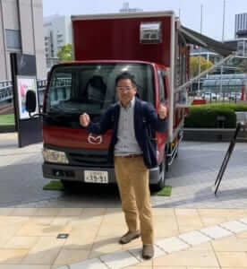 広島県広島市の有限会社大朝交通様「ローストビーフライス」のキッチンカーを製作しました。