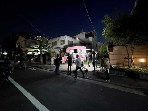 ボンビーガールの密着取材は夜まで続きました。