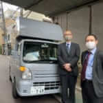 東京都千代田区サンケイ会館様のキッチンカーを製作させていただきました。