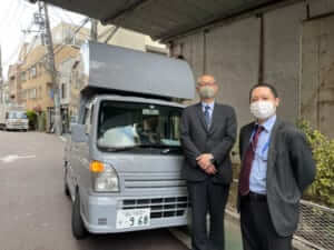 東京都千代田区サンケイ会館様のキッチンカーを製作させていただきました。