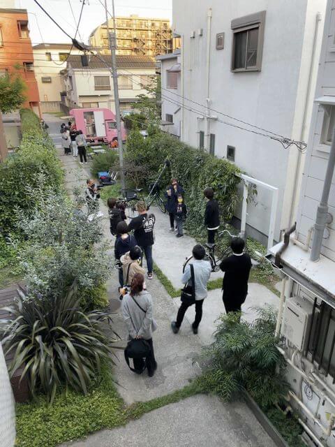 クレープを購入いただいたお客様にもインタビュー協力いただきました。