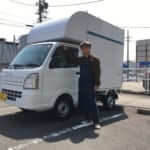愛知県日進市の中野隆史様の「たこ焼き」のキッチンカーを製作させていただきました。