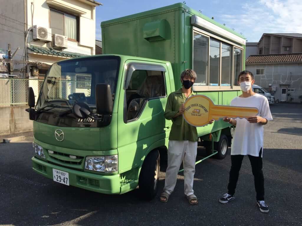 兵庫県西宮市谷村明様の 弁当 のキッチンカーを製作させていただきました 移動販売車 キッチンカー の製作 フードトラックカンパニー 公式