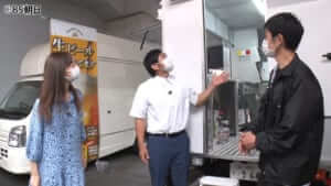 BS朝日テイバンタイムスキッチンカー