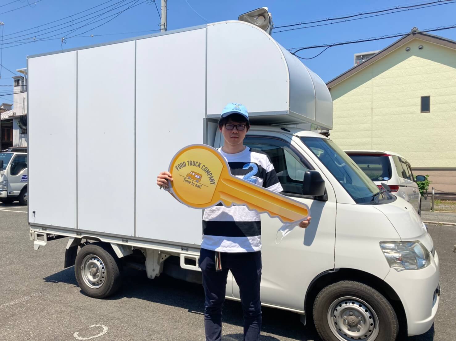 奈良県橿原市鈴木真哉様の「ジーパイ」のキッチンカーを製作させて