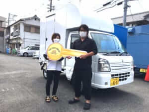 大阪府堺市祝井勇樹様の「お弁当」キッチンカーを製作させていただきました。