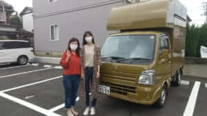 高知県高知市まっちぷ様の「韓国料理」のキッチンカーを製作させていただきました。