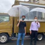 大阪府八尾市楠根産業株式会社様のキッチンカーを製作させていただきました。