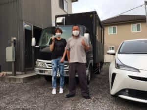 山形県酒田市の神楽様へ中古のキッチンカーを販売させていただきました。