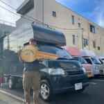 東京都板橋区の「椎村伊和貴様」の冷かけうどんのキッチンカーを製作させていただきました。