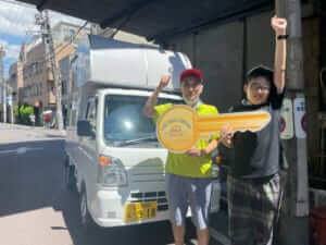 名古屋市西区の「三浦一高様」の餃包のキッチンカーを製作させていただきました。