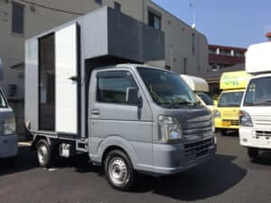 【軽トラック】SUZUKI/キャリイのグレーの中古キッチンカー