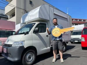 埼玉県川口市　北川元紹具様のチキン南蛮丼のキッチンカーを製作させていただきました。