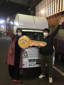 神奈川県三浦郡　あむタコ様のキッチンカーを製作させていただきました。