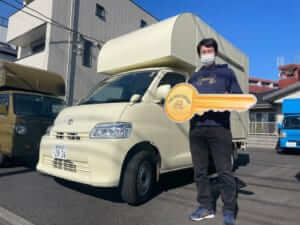 愛知県田原市　レ・フレーズ様のキッチンカーを製作させていただきました。