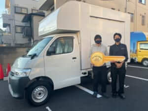 東京都江東区の「うみねこフードトラック」様のキッチンカーを製作させていただきました。