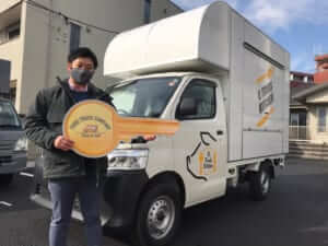 埼玉県川口市の「K FOODS KITCHEN」様のキッチンカーを製作させていただきました。