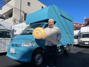 東京都世田谷区の「Libre Moving Kitchen」様のキッチンカーを製作させていただきました。