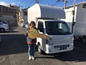 大阪府藤井寺市の「machu project 壱富亭」様のキッチンカーを製作させていただきました。