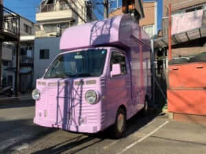 【軽トラック】SUZUKI/キャリイのパープルの中古キッチンカー