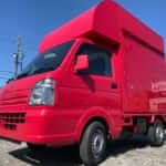 ★新車★【キャリイトラック】SUZUKI/キャリイトラック「キッチンボックス453」(外装色:カーミン)