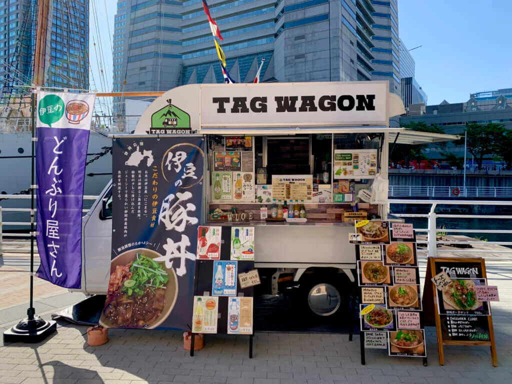 東京都町田市の「TAG WAGON」様のキッチンカーを製作させていただき