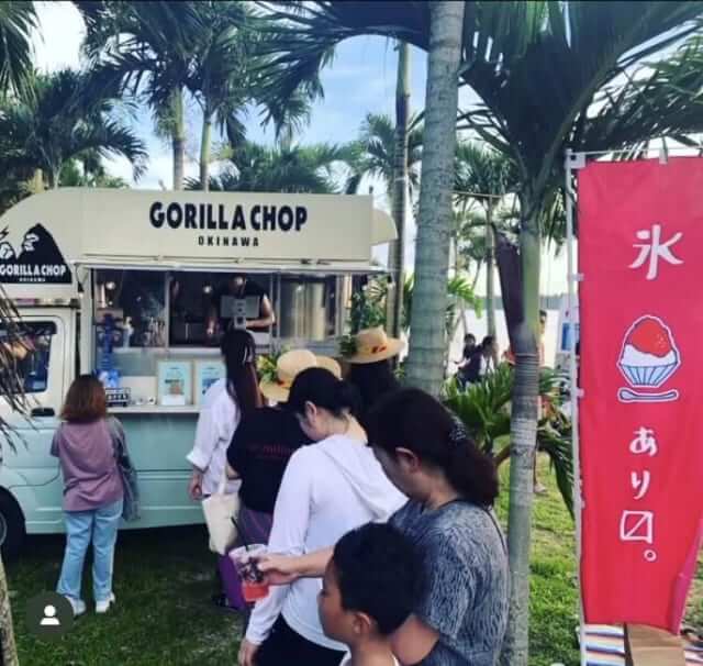 沖縄県国頭郡の「ゴリラチョップ オキナワ」様のキッチンカーを製作 